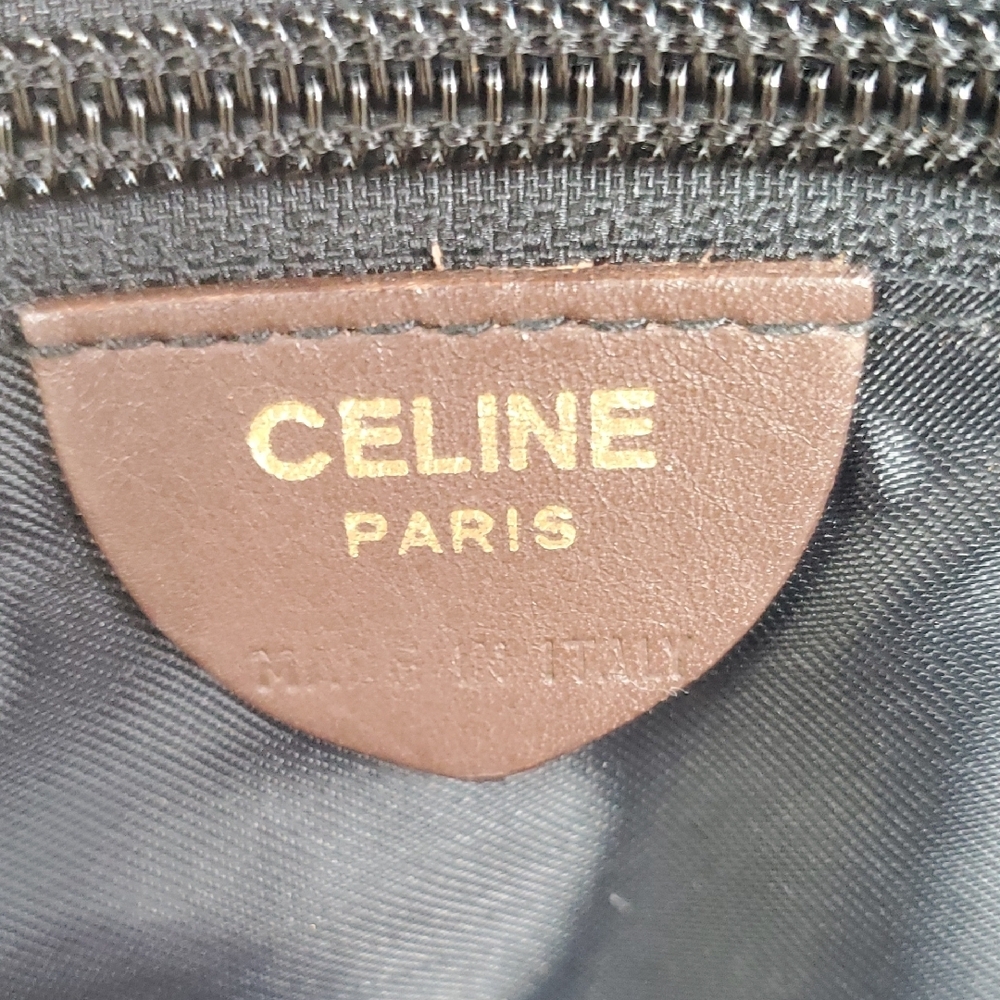 CELINE Two Tone Brown and Green Bag - Picture 13 of 17